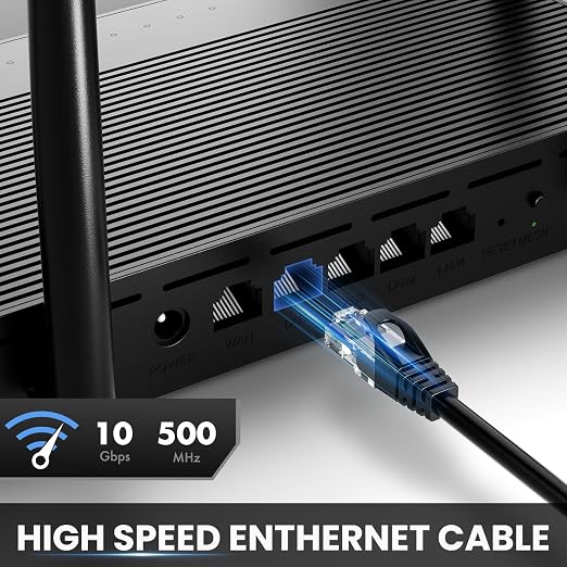 Ultra Clarity Cables Cat 6 Ethernet Cable 15 Feet, Cat6 Patch Cable, High Speed - Image 2