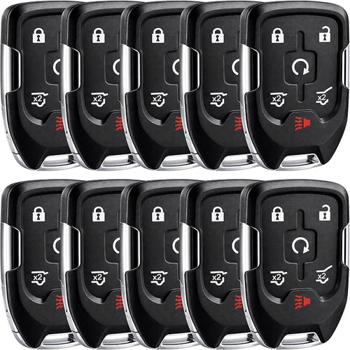 10X Smart Key Fob Replacement for 2015-2020 Chevy Suburban Tahoe GMC Yukon by USAREMOTE