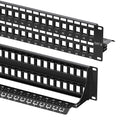 Cable Matters Rackmount or Wall Mount 2U 48 Port Keystone Patch Panel by CableMatters