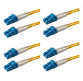 SpeedyFiberTX – 4-Pack 1 Foot LC to LC Fiber Patch Cable, Corning SMF-28 by SpeedyFiberTX