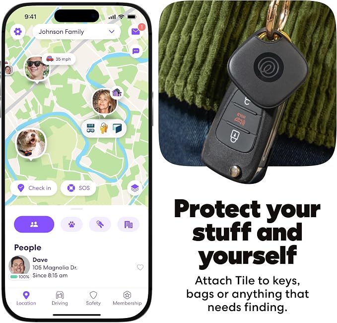 Life360 Tile - Bluetooth Tracker, Keys Finder and Item Locator - Image 3