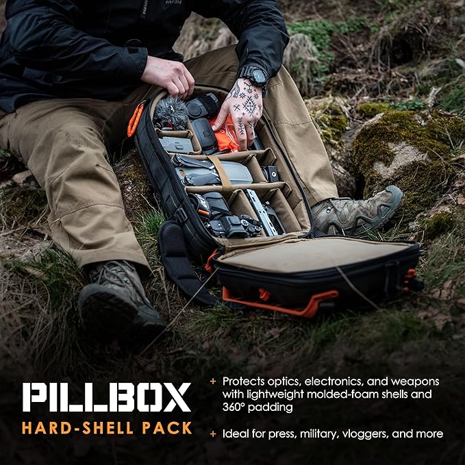 Hazard 4 Pillbox Impact-Resistant Hardshell Camera & Drone Backpack - Image 2