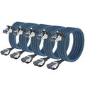 Cat8 Ethernet Cable 3 ft 5 Pack, High Speed 40Gbps 2000MHz, Compatible by CABNEER