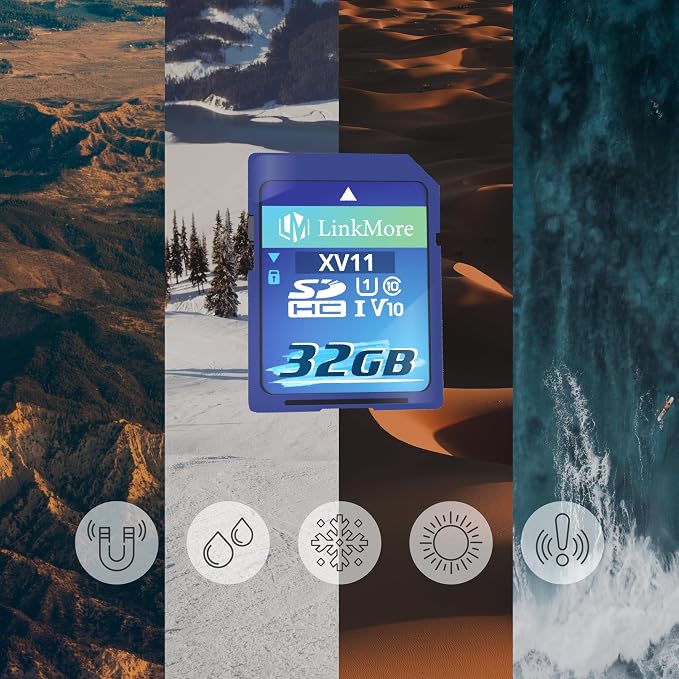 LinkMore 32GB Full-Size SD Card, SDHC Card Compatible - Image 6