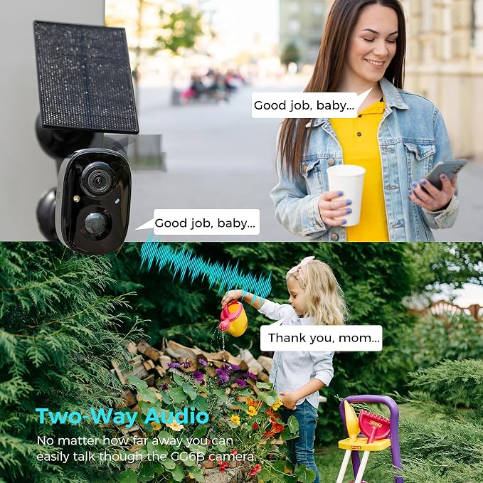 Vicohome G6B Best 2K Solar Security Camera Wireless Outdoor System, No NVR - Image 5