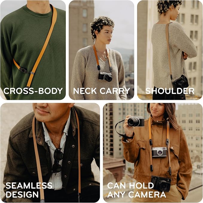 Peak Design Cuff Leather Camera Strap – Quick Release, 100 lb Capacity - Image 3