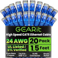 GearIT Cat 6 Ethernet Cable Pack by GEARit