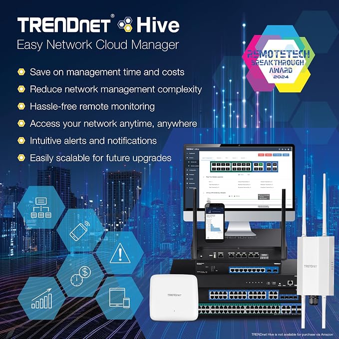 TRENDnet 52-Port Gigabit Web Smart Switch, 48 Gigabit RJ-45 Ports, 4 Shared - Image 3