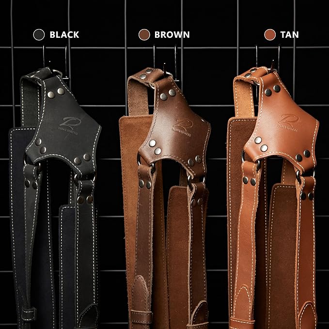 Padwa Lifestyle Tan Dual Camera Harness Strap - Image 6