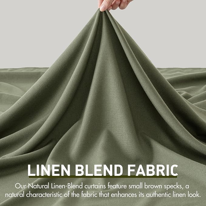 Memory Trained Pinch Pleated Curtains 84 Inches Long, Linen Pinch Pleat Sheer - Image 7