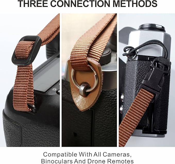 Padwa Lifestyle Camel Corduroy Camera Strap - Image 5