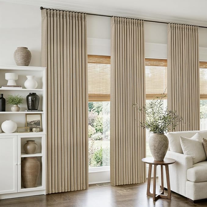 Pinch Pleated 120 Inch Extra Long Curtains - Image 8
