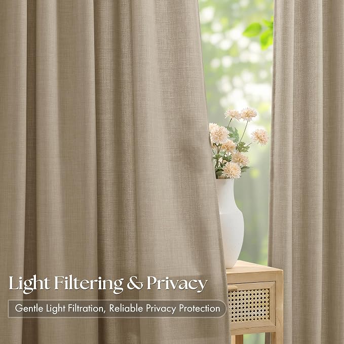 Pinch Pleated 120 Inch Extra Long Curtains - Image 3