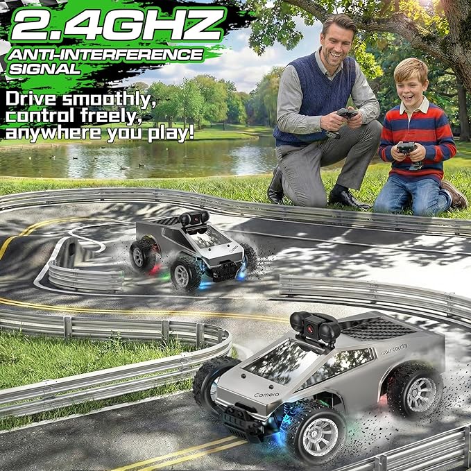 RC Cars with Camera Remote Control Truck with 720P HD FPV Camera, All-Terrain - Image 6