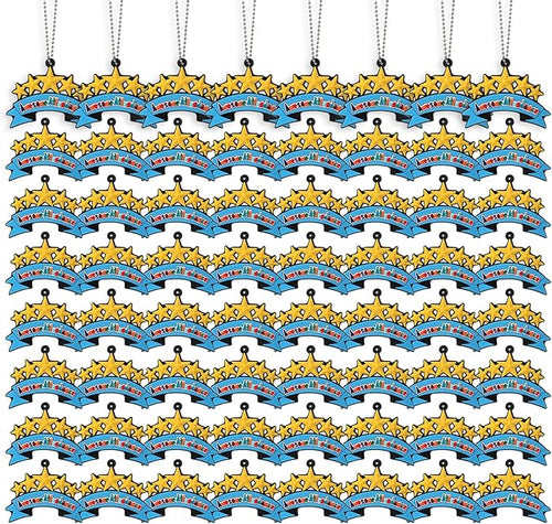 300 Pcs Awesome Attendance Silicone Tags by Solsew