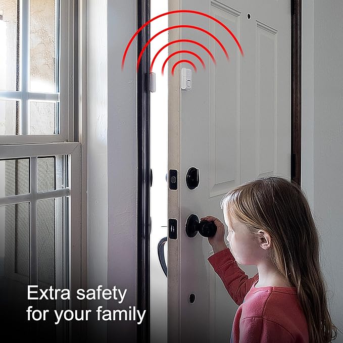 UltraPro Personal Security Window and Door Alarm, 4 Pack, DIY Protection - Image 5